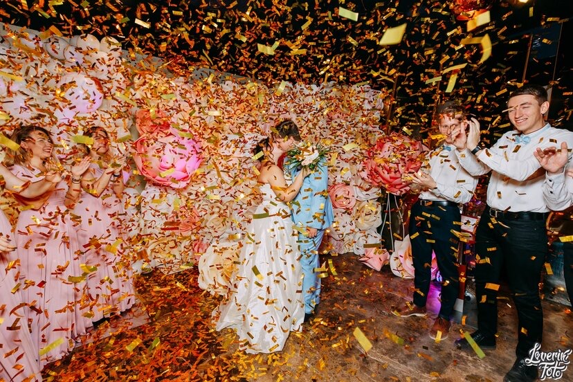 Конфетти бластер 